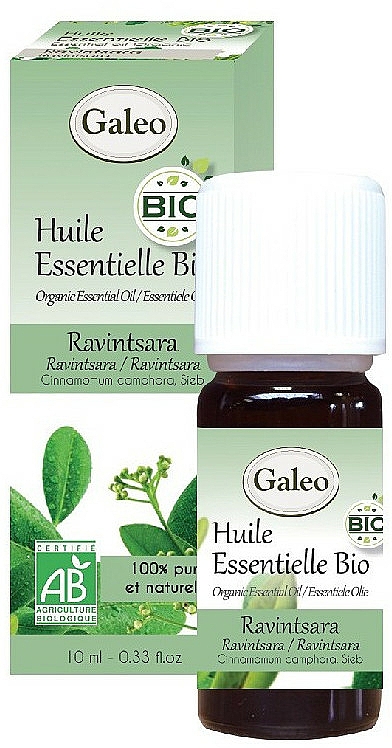 Organisches ätherisches Öl Kampferbaum - Galeo Organic Essential Oil Ravintsara — Bild N1