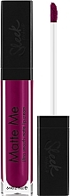 Düfte, Parfümerie und Kosmetik Mattierender Lippenstift - Sleek MakeUP Matte Me Lip Cream