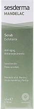 Anti-Aging Peeling für Körper und Gesicht mit Mandelsäure - SesDerma Laboratories Mandelac Scrub Face And Body — Bild N1