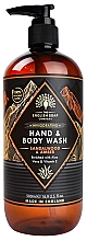 Düfte, Parfümerie und Kosmetik Flüssige Handseife mit Sandelholz und Bernstein - The English Soap Company Radiant Collection Sandalwood & Amber Hand & Body Wash