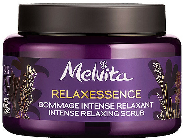 Intensiv entspannendes Körperpeeling mit Lavendel- und Sesamöl - Melvita Relaxessence Intense Relaxing Scrub — Bild N1