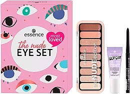 Düfte, Parfümerie und Kosmetik Set - Essence The Nude Eye Set (eyeshad/10g + eye/base/5ml + eye/pen/0.28g)