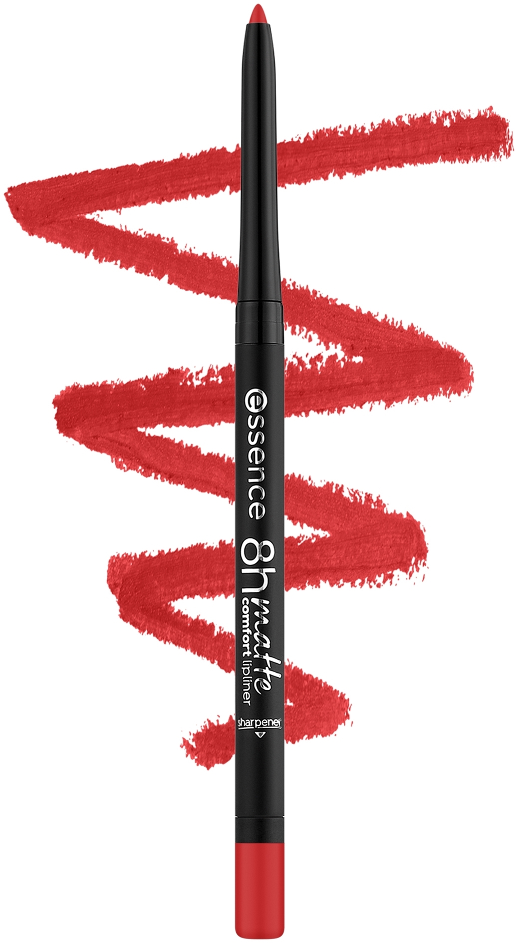 Lippenkonturenstift - Essence 8H Matte Comfort Lip Liner — Bild 09 - Fiery Red