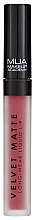 Düfte, Parfümerie und Kosmetik Langanhaltender flüssiger Lippenstift - MUA Academy Velvet Matte Long-Wear Liquid Lip