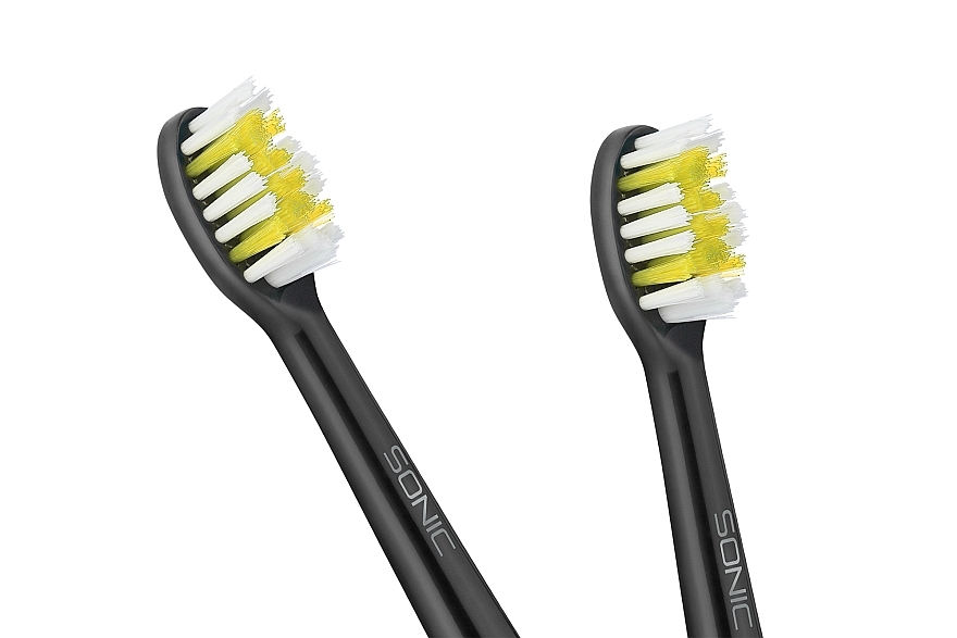 Zahnbürstenkopf weich  - Teesa Black Brush Heads — Bild N2