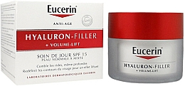 Anti-Aging Tagescreme für normale und Mischhaut SPF 15 - Eucerin Hyaluron-Filler+Volume-Lift Day Cream SPF15 — Bild N2