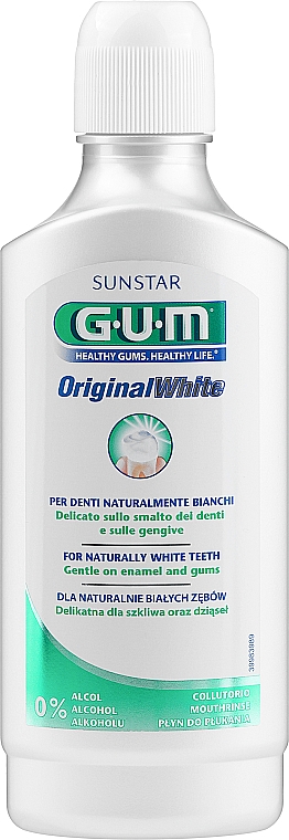 Mundspülung Natürlich weiße Zähne - G.U.M Original White — Bild N3