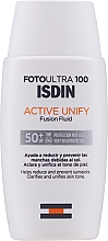 Düfte, Parfümerie und Kosmetik Sonnenschutz-Gesichtsfluid gegen dunkle Flecken - Isdin Foto Ultra 100 Active Unify Fusion Fluid SPF50+