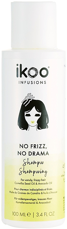 Haarshampoo mit Anti-Frizz-Effekt - Ikoo Infusions No Frizz, No Drama Shampoo — Bild N1