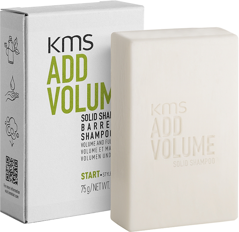 Festes Shampoo für voluminöses Haar - KMS California Addvolume Solid Shampoo — Bild N1