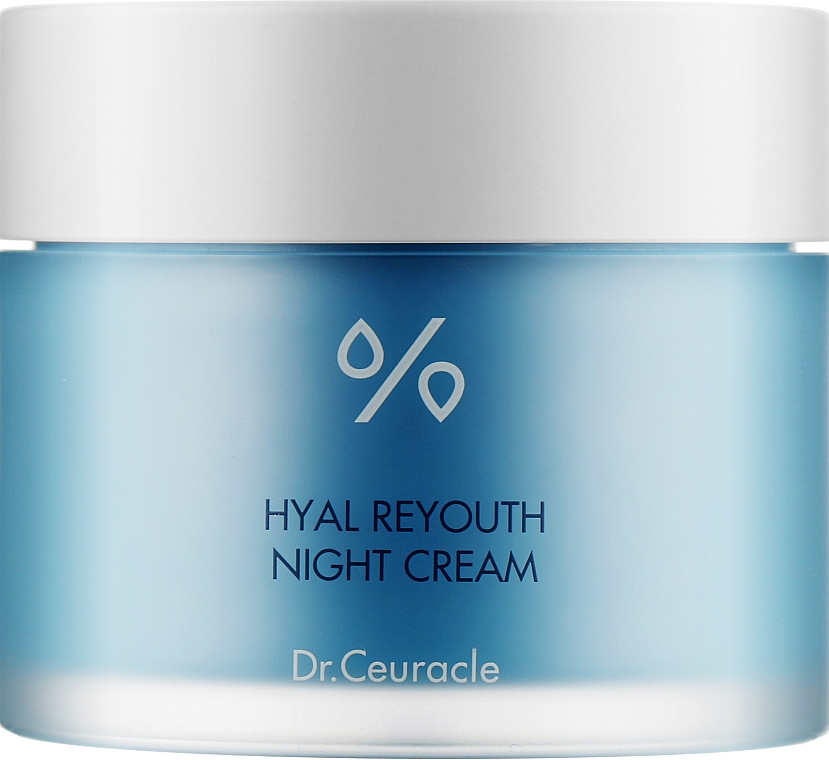 Feuchtigkeitsspendende Nachtcreme-Gesichtsmaske - Dr.Ceuracle Hyal Reyouth Night Cream — Bild N1