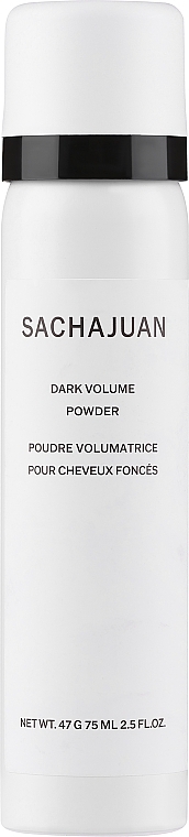 Trockenshampoo für dunkles Haar - Sachajuan Dark Volume Powder Hair Spray — Bild N1