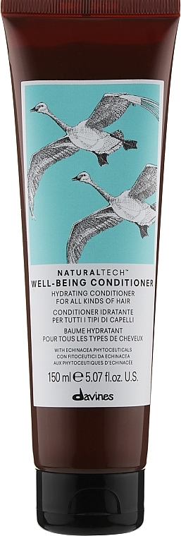 Feuchtigkeitsspendende Haarspülung mit Echinacea-Extrakt für mehr Glanz - Davines Well Being Conditioner — Bild N3