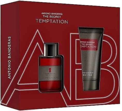 Antonio Banderas The Secret Temptation - Duftset (Eau de Toilette 50 ml + After Shave Balsam 75 ml) — Bild N1