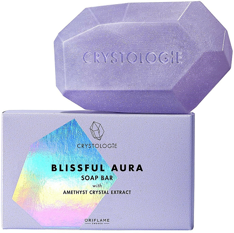 Luxuriöse Seife - Oriflame Crystologie Blissful Aura Soap Bar — Bild N1