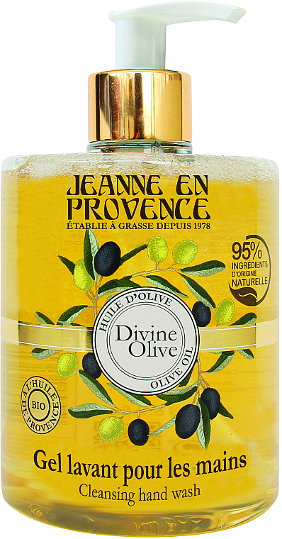 Handwaschgel mit Olivenöl - Jeanne en Provence Lavant Mains Divine Olive — Bild N1