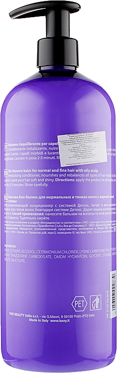 Balsam Bio-Balance für normales und feines Haar mit fettiger Kopfhaut - Kezy Magic Life Bio-Balance Balm — Bild N2