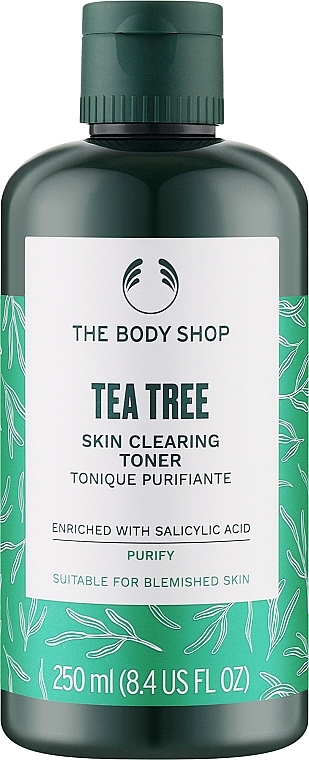 Reinigendes veganes Hautwasser mit Teebaum - The Body Shop Tea Tree Skin Clearing Toner Vegan  — Bild N1
