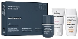 Set - Mesoestetic Dermamelan Home Pack (f/cr/30g + sunscreen/50ml + f/balm/50ml) — Bild N1