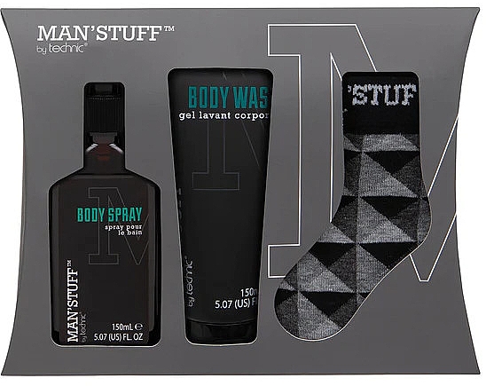 Körperpflegeset - Man'Stuff Sock Gift Set  — Bild N1