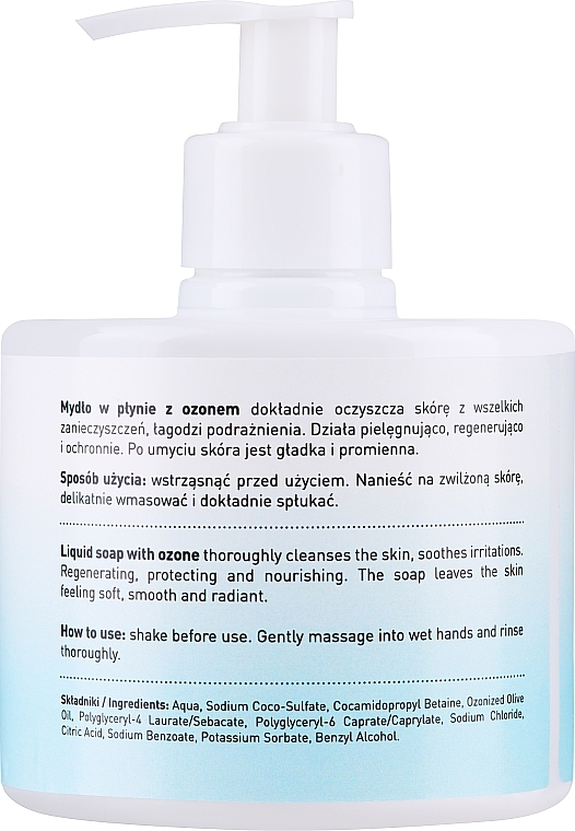 Antibakterielle Flüssigseife mit Ozon - Scandia Cosmetics Ozo Liquid Soap With Ozone — Bild N2