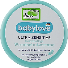 Düfte, Parfümerie und Kosmetik Creme mit Mandelöl für trockene, empfindliche- und zu Allergien neigende Haut - Babylove Ultra Sensitive Cream