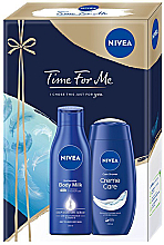 Düfte, Parfümerie und Kosmetik Körperpflegeset - Nivea Time For Me (Duschgel 250ml + Körpermilch 250ml)