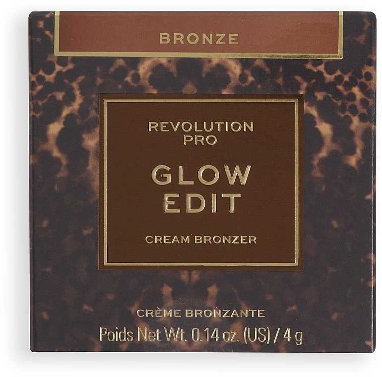 Creme-Bronzer für das Gesicht - Makeup Revolution Pro Glow Edit Cream Gel Bronzer  — Bild N1