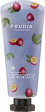 Düfte, Parfümerie und Kosmetik Feuchtigkeitsspendendes Körperpeeling mit Passionsfruchtextrakt - Frudia My Orchard Passion Fruit Scrub Body Wash