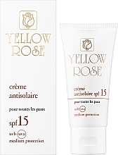 Sonnenschutzcreme für das Gesicht LSF 15 - Yellow Rose Creme Antisolaire SPF 15 — Bild N2