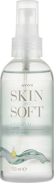 Pflegendes Körperspray mit Jojobaöl - Avon Skin So Soft Original Dry Oil Spray — Bild N1