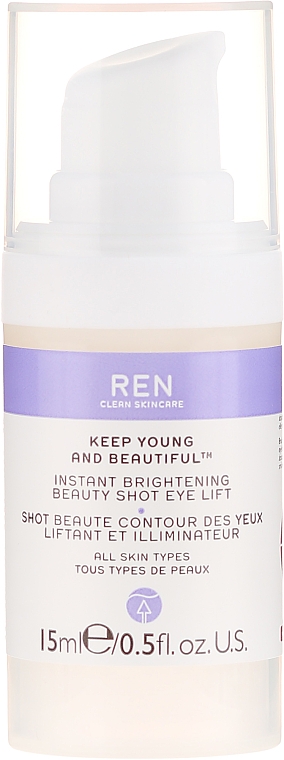Aufhellende Anti-Aging Augencreme mit Lifting-Effekt - Ren Keep Young And Beautiful — Bild N2