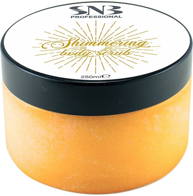 Körperpeeling mit Schimmer - SNB Professional Shimmering Body Scrub  — Bild N1