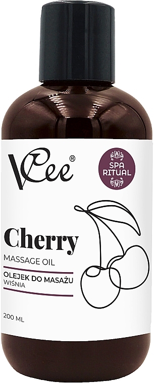 Massageöl Kirsche - Vcee Cherry Massag Oil — Bild N1