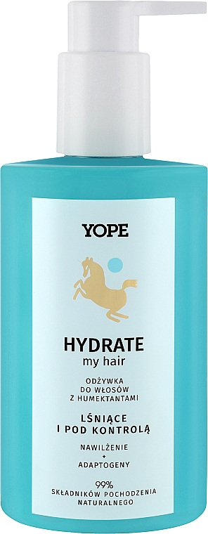 Feuchtigkeitsspendende Pflegespülung für trockenes Haar - Yope Hydrate — Bild N1