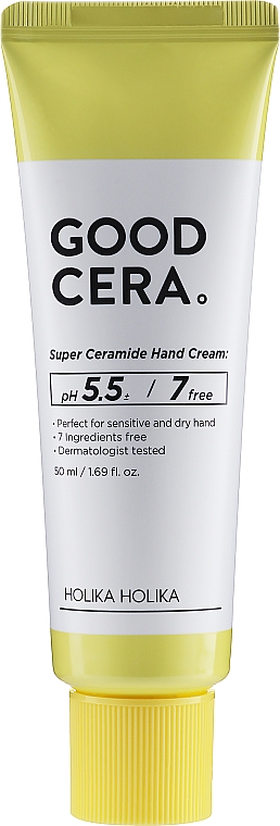 Feuchtigkeitsspendende Handcreme - Holika Holika Good Cera Super Ceramide Hand Cream — Bild N2
