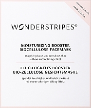 Düfte, Parfümerie und Kosmetik Gesichtsmaske - Wonderstripes Moisturizing Booster Biocellulose Face Mask