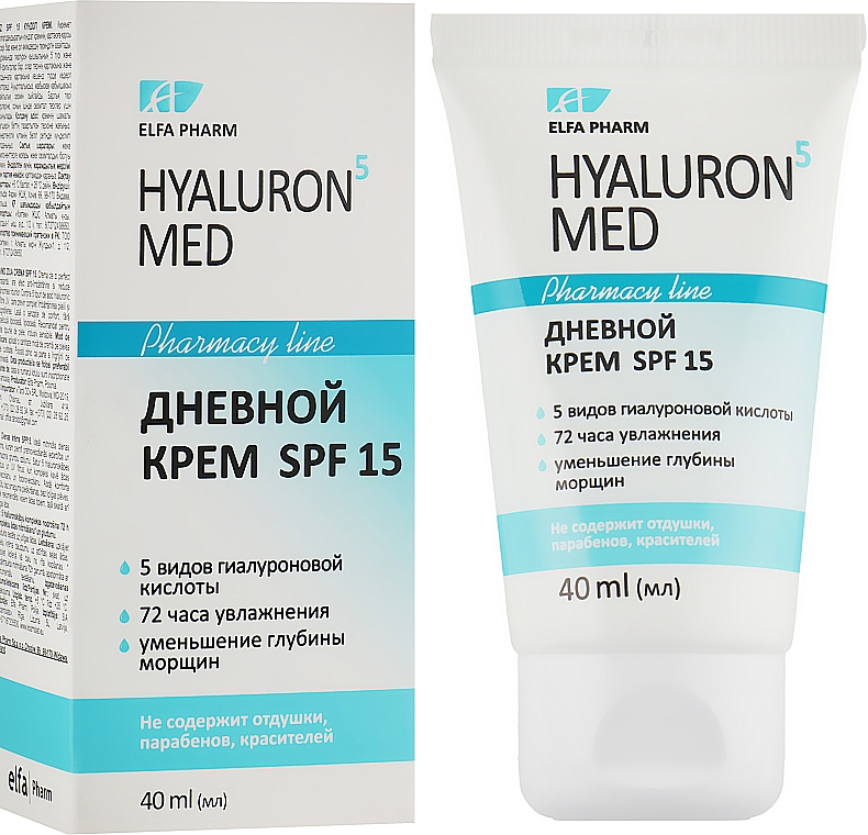 Tagescreme SPF15 - Elfa Pharm Hyaluron5 Med Day Cream — Bild N1