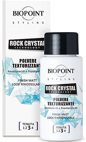 Texturierendes Haarpuder - Biopoint Styling Rock Crystal Texturizing Hair Powder — Bild N1