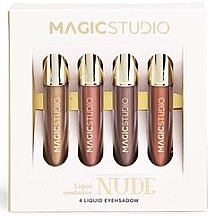 Düfte, Parfümerie und Kosmetik Magic Studio Liquid Eyeshadow Set (Flüssiger Lidschatten 4 St.) - Set