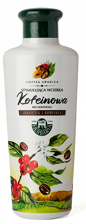 Haarlotion mit Koffein, Calendula und Kamille - Herbaria Banfi — Bild N1