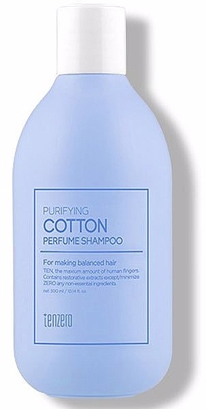 Reinigungsshampoo mit Baumwollduft - Tenzero Purifying Cotton Perfume Shampoo — Bild N1