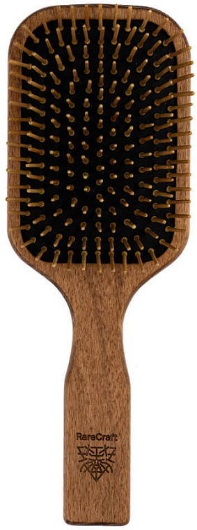 Haarbürste aus Holz dunkel - RareCraft Paddle Brush — Bild N1