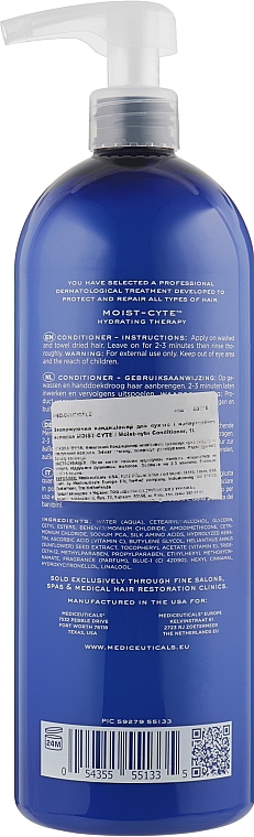 Feuchtigkeitsspendender Conditioner für trockenes und widerspenstiges Haar - Mediceuticals Healthy Hair Solutions Moist-Cyt — Bild N6