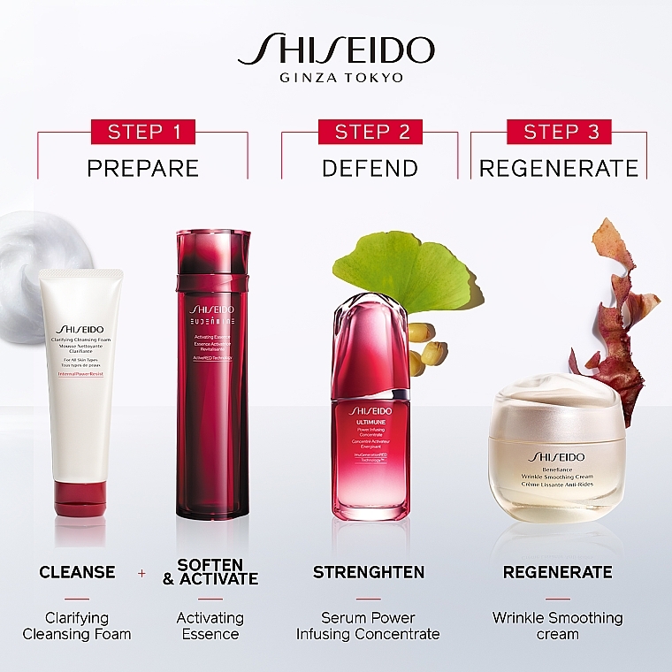 Glättende Anti-Falten Gesichtscreme für den Tag - Shiseido Benefiance Wrinkle Smoothing Cream — Foto N7