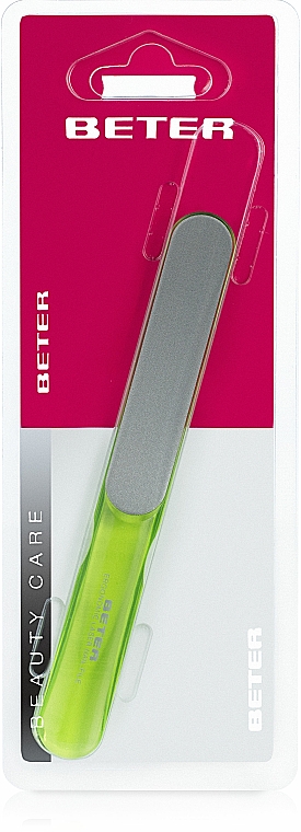 Ergonomische Laser-Nagelfeile hellgrün - Beter Beauty Care — Bild N1