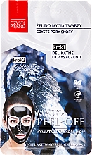 Düfte, Parfümerie und Kosmetik Peel-Off-Maske für das Gesicht mit Aktivkohle - Czyste Piekno Peel Off Mask
