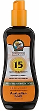 Düfte, Parfümerie und Kosmetik Sonnenschutzspray-Öl SPF 15 - Australian Gold Tea Tree&Carrot Oils Spray SPF15
