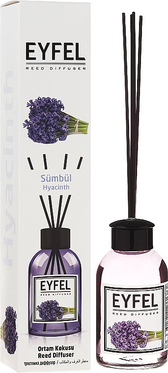 Raumerfrischer Hyacinth - Eyfel Perfume Hyacinth Reed Diffuser  — Bild N1