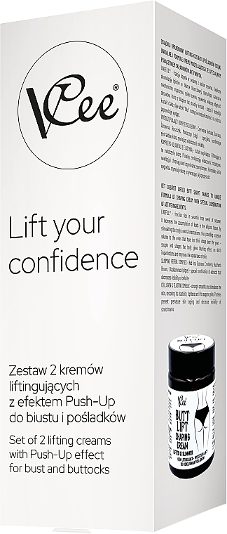 Körperpflegeset  - Vcee Lift Your Confidence (Brustcreme 100ml + Körpercreme 100ml) — Bild N1